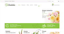 Desktop Screenshot of gladiola.pl