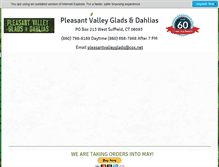 Tablet Screenshot of gladiola.com